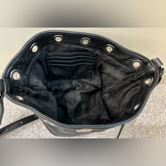 Michael Kors black leather crossbody - Picture 8 of 8